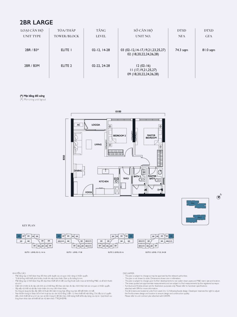 Can-74m2 - chung cư Senique Hà Nội - Vinhomes Ocean Park